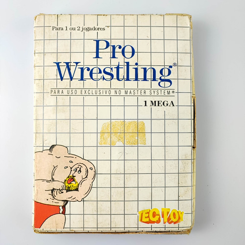 Pro Wrestling Sega Master System Tec Toy