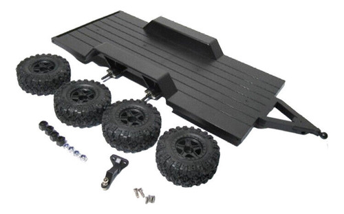 Enganche De Remolque Rc Crawler Trx4m Abs A Escala 1/18 Para