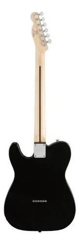 Guitarra eléctrica Squier by Fender Bullet Telecaster de álamo black poliuretano brillante con diapasón de laurel indio