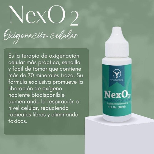 Nexo2 Oxigenación Celular (2 Unidades) Oxígeno Líquido