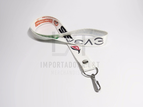 Imagen 5 de 8 de Cintas Publicitarias Impresas Logo Full Color Simple Faz Mosqueton Simple Eventos X 100u
