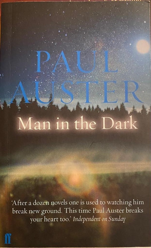 Man In The Dark. Paul Auster. Inglés. Belgrano