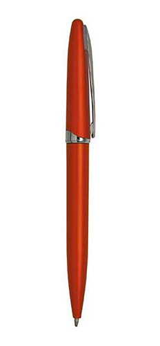 Paquete De 10 Bolígrafo De Plástico, Mecanismo Retráctil Exterior Naranja