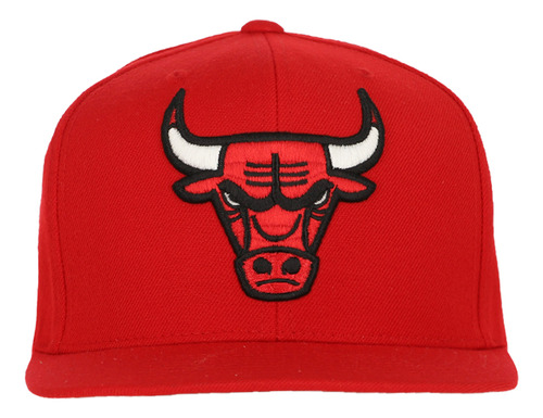 Snapback Mitchell & Ness Chicago Bulls Hombre Red