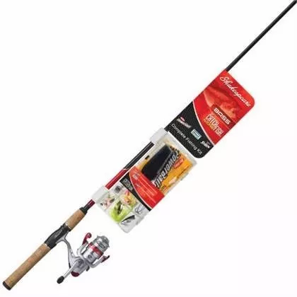 Shakespeare Alpha Fishing Rod and Reel Combo fishing rod kits de pesca  completo
