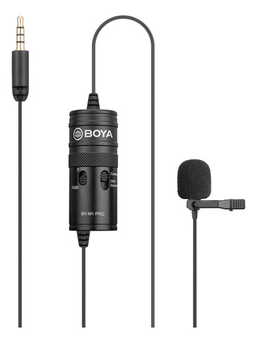 Microfono Omnidireccional Boya Lavalier By-m1