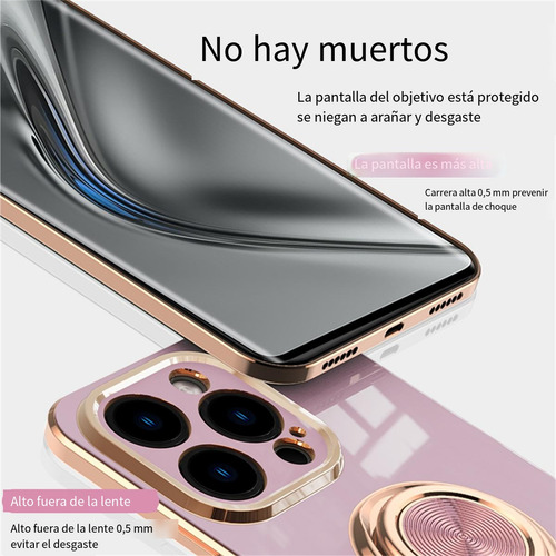 Funda Para Teléfono Huawei Honor20 Pro/10x Lite/nova8, Funda Protectora Con Soporte Magnético Giratorio De 360°