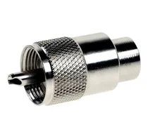Comprar Conector Pl259 Macho  Para Rg213 Twist + Pl259 Hembra Chasis