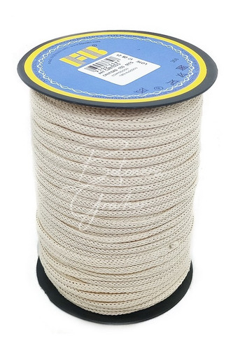 Cordon Algodon Crudo 5 Mm Macrame X 100 Metros Graher