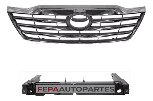 Parrilla Rejilla Frontal Toyota Sw4 12 / 15 Cromada