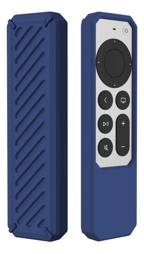 Capa Para Controle Remoto Apple Tv 4k 2º Geração 2021 Cor Blue