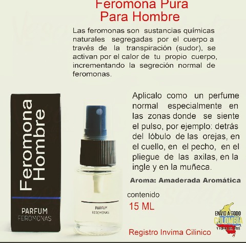 Locion Feromona Pura Para Hombre