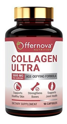 Colageno Hidrolizado Ultra - Capsulas 3000 Mg - Rejuvenece T