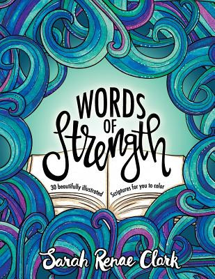 Libro Words Of Strength: 30 Beautifully Illustrated Scrip...