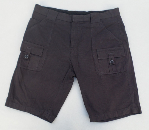 Pantalon Bermuda Zara Man Talle 36 De Algodon