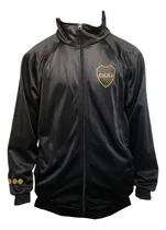Comprar Camperas Deportiva Negra De Boca Juniors Gold Futbol D3
