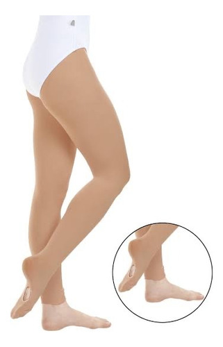 Meia Calça Ballet Conversível Em Suplex Ultra Soft- Capezio 