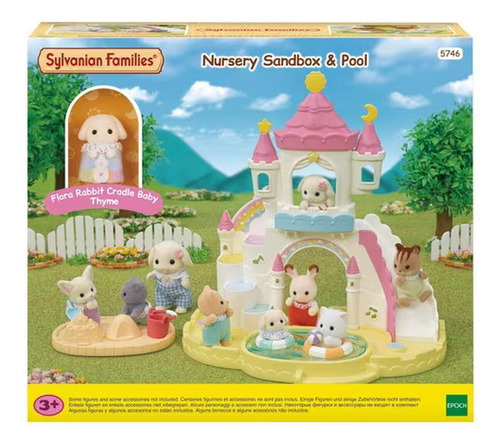 Sylvanian Families Caixa De Areia E Piscina Berçário 5746