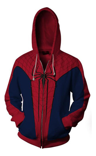 Chamarra Con Capucha De Spider-man Cosplay Perfecta Para Hal 1