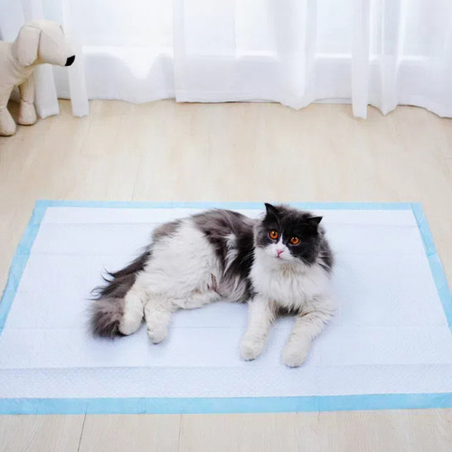 40 Almohadillas Grandes Para Orinar Para Perros, 90 X 60 Cm