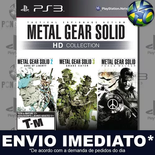 Metal Gear Solid 3 Snake Eater Hd - Ps3 Jogo Digital