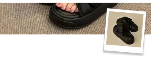 Sandalias Con Plataforma Para Mujer, Pantuflas De Playa Con