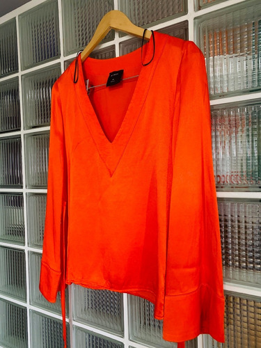 Blusa Roja Ayres - Mujer