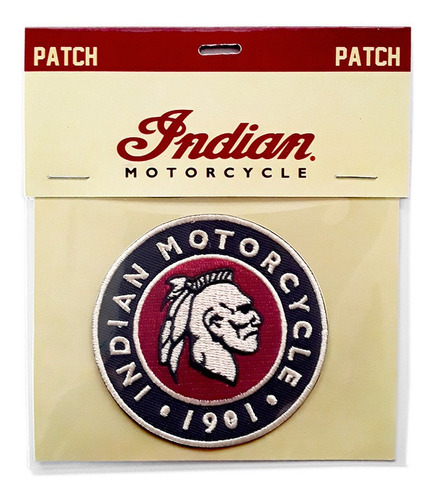 Parche Indian Motorcycle · Vintage Indian Patch