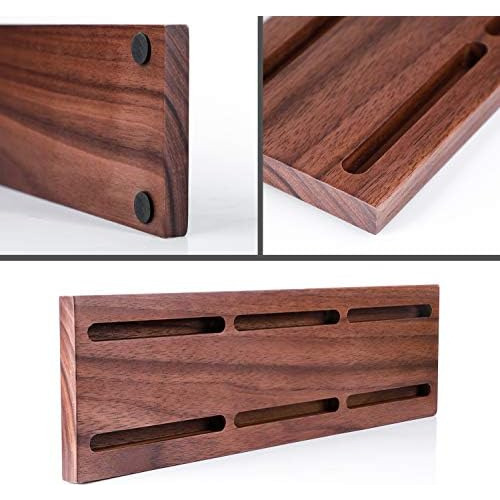 Soporte De Tarjetas De Visita De Madera Escritorio, Mú...