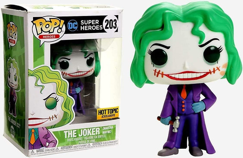 Funko Pop Dc Heroes The Joker Martha Wayne Hot Topic