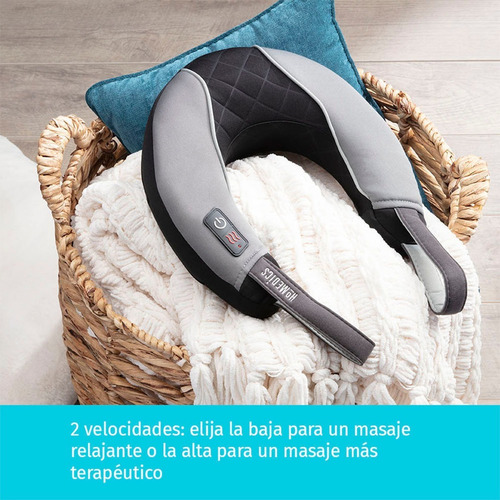 Masajeador De Cuello Homedics Voltaje 110v/220v Color Negro
