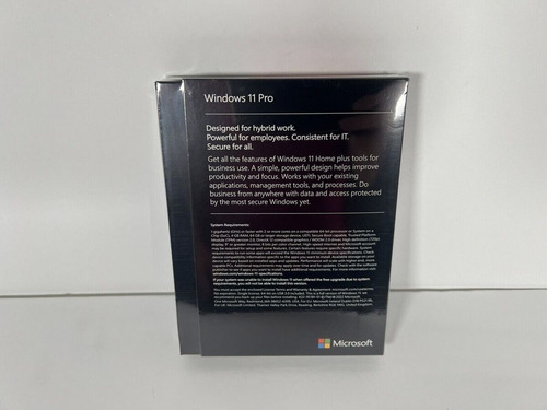 Microsoft Windows 11 Pro 64-bit Usb Flash Drive Full Retail