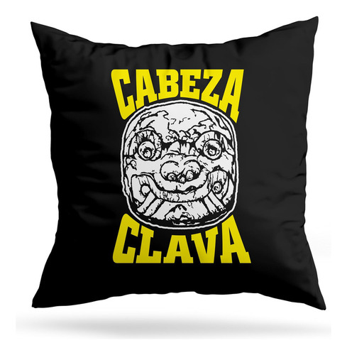 Cojin Deco Cabeza Clava (d0907 Boleto.store)