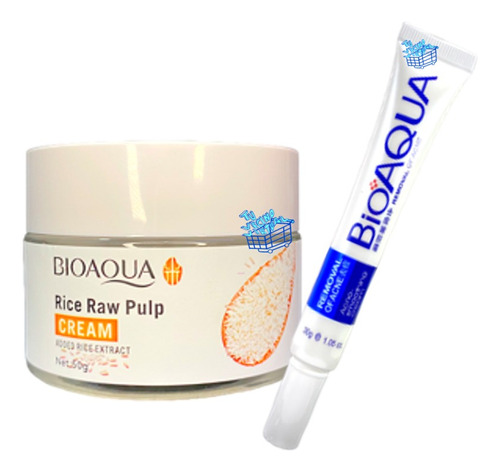 Crema Bioaqua + Crema Arroz - mL a $137