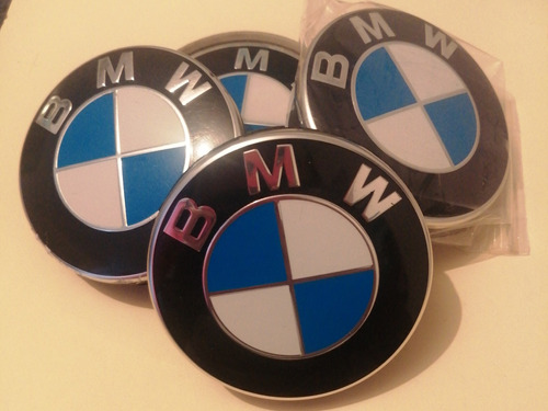 Juego Centros De Rin Bmw Originales 7cm Promocion 