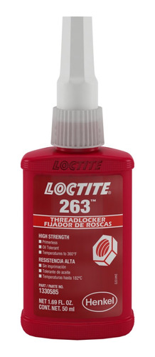 Loctite 263 Sellador De Roscas Permanente 50 Ml