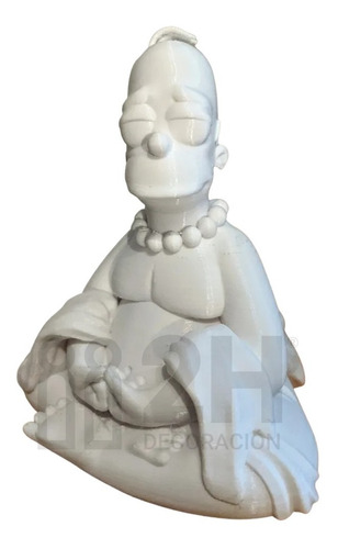 Estatua Buda Homero Los Simpsons 3d | 25 Cm | Ideal Regalo