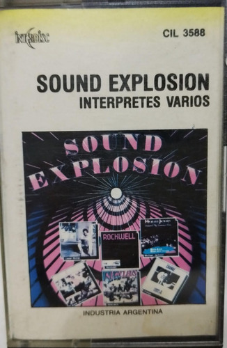 Varios Artistas Sound Explosion Cassete La Cueva Musical