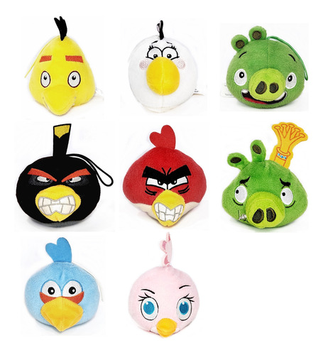 Angry Birds Pelucia Mc Donalds Verde Recruta (Usado)