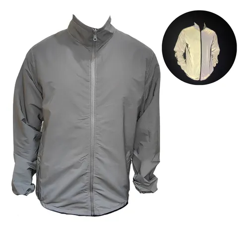 Chaqueta Impermeable Mujer Moto Reflectiva Doblefaz Reflektor Plata Fuxia -  Prottector Motowear