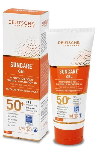 Suncare Gel Fps 50+ Piel Grasa O Mixta X 90 Gr