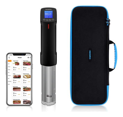 Inkbird Wifi Sous Vide Machine Isv-100w Con Estuche