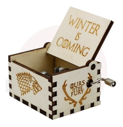 Caja Musical Game Of Thrones Madera