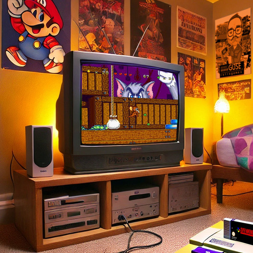 Jogo Tom And Jerry Para Snes