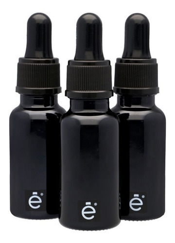 Frasco Gotero 20 Ml Coated Pipeta Cristal Estándar 45pz
