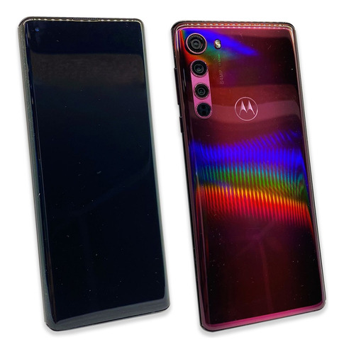Celular Refabricado Motorola Edge 5g Xt2063 128gb + 6gb Ram Bordó (Reacondicionado)