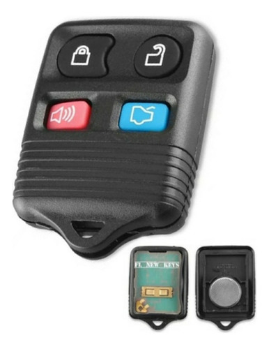 Control Alarma Compatible Con Ford Mustang 2000 A 2010 4 Bot