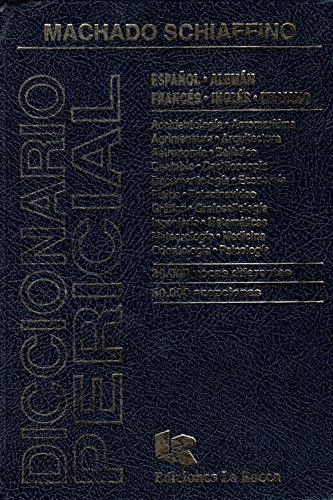 Libro Diccionario Pericial Español Aleman Frances Ingles Ita