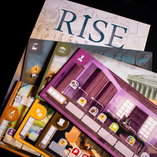 Rise De Capstone Games, Juego De Mesa Modular Competitivo
