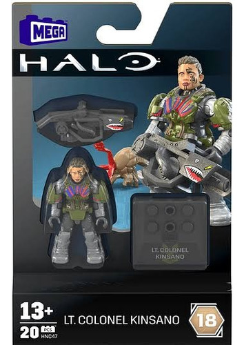 Mega Halo Figura Serie 18 Coronel Kinsano 1 Coronel